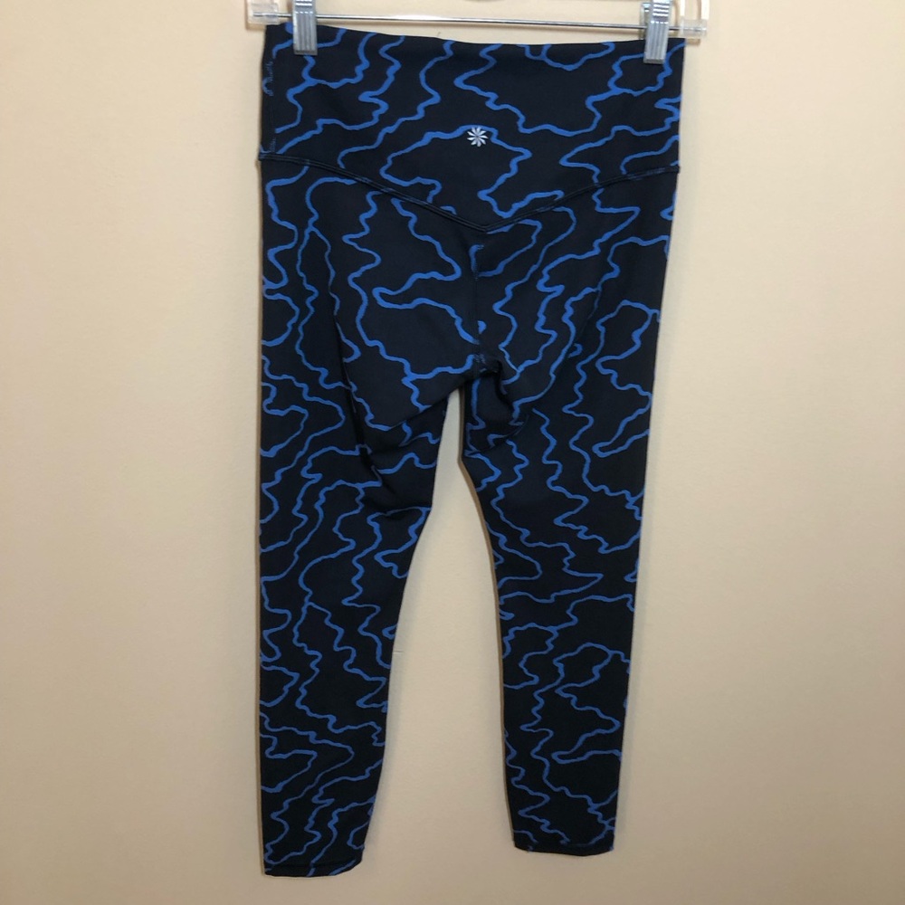 Athleta elation train textured 7/8 tight leggings - Picture 2 of 7